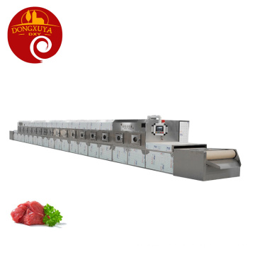 Industrial Meat Drying Defatting Microwave Machine